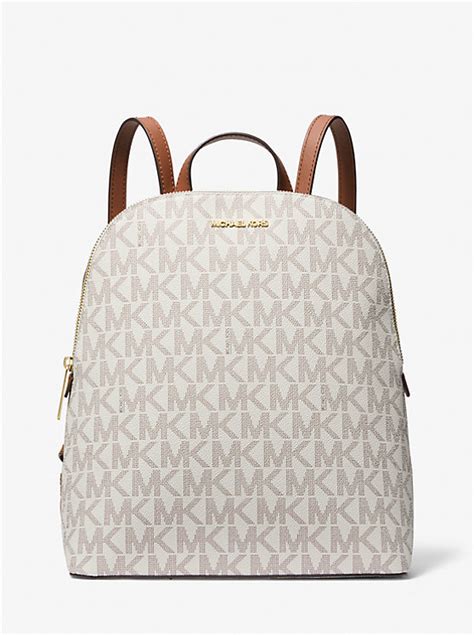 michael kors cindy large backpack|Cindy Large Graphic Logo Backpack .